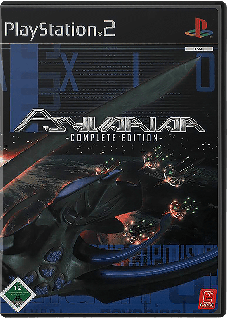 Psyvariar Complete Edition box art for Playstation 2